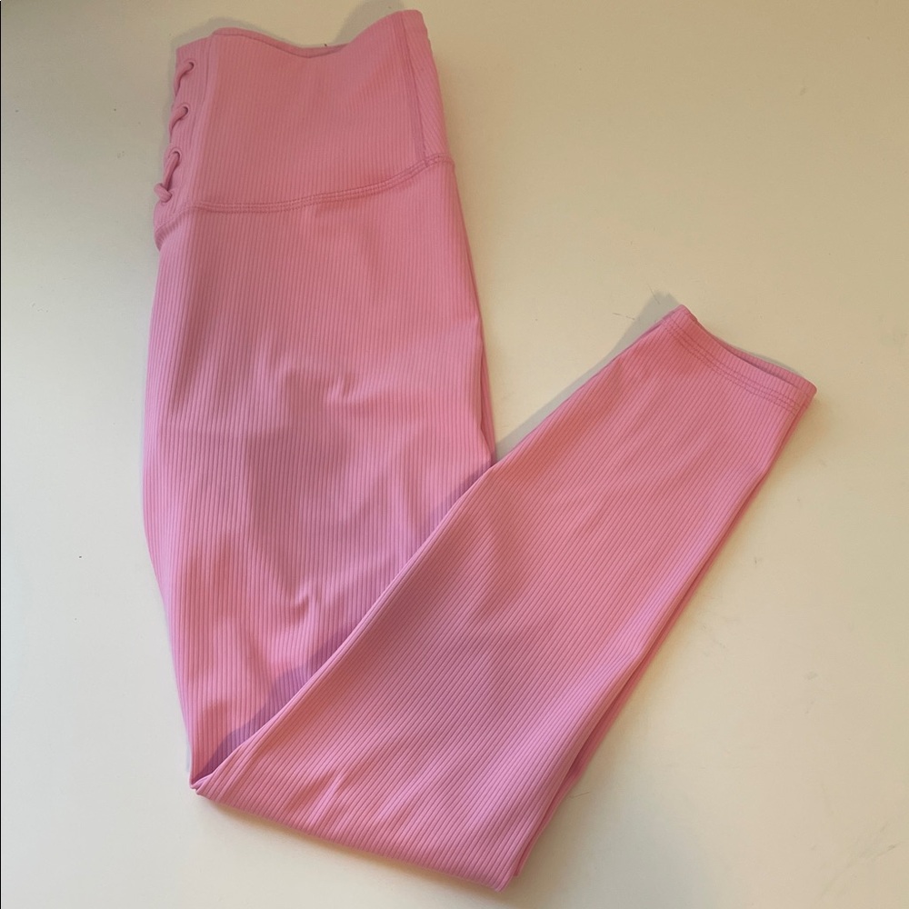 JoyLab Ribbed Pink Women’s Leggings